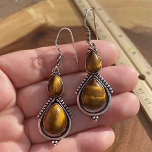 Tiger’s Eye Earrings